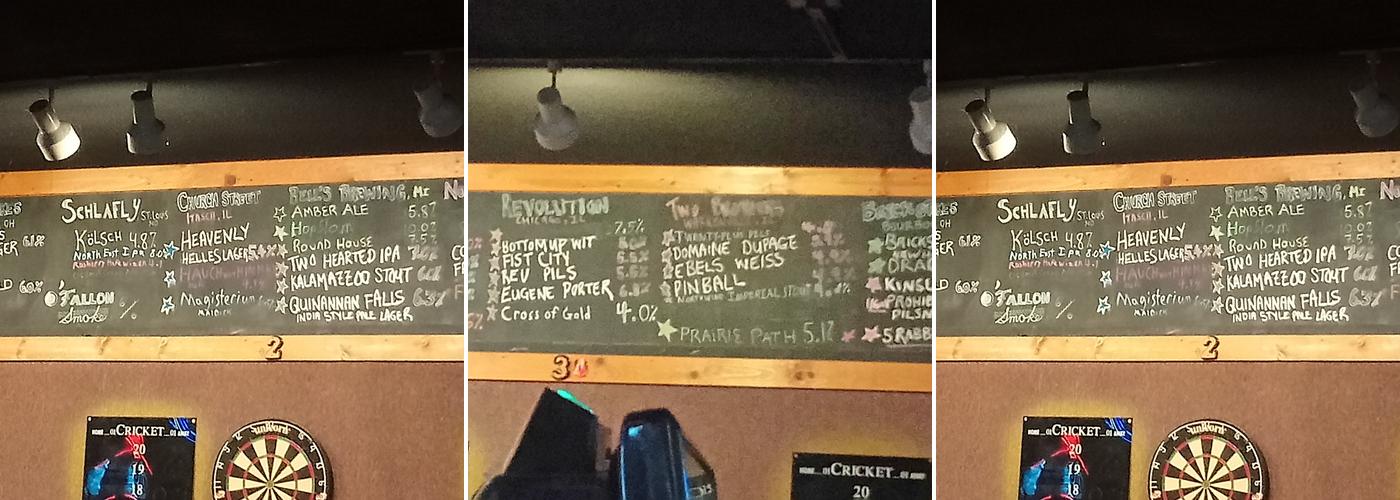 Carole's Next Best Thing Menu