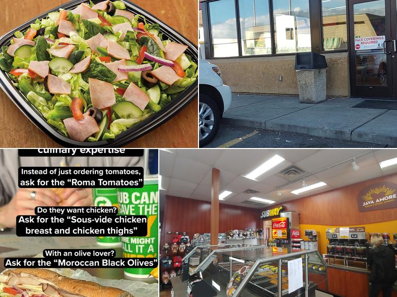 Subway Menu
