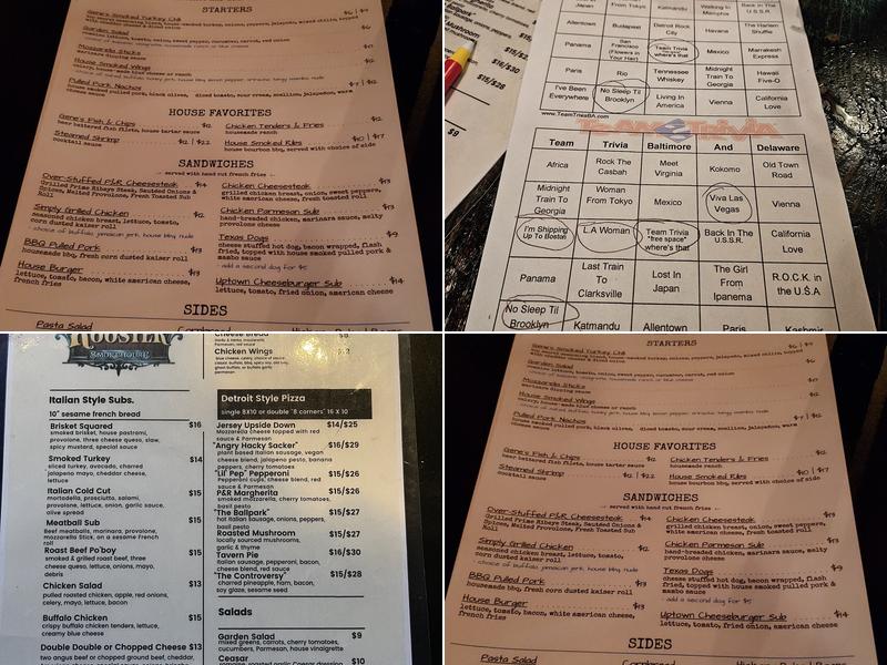 The Pig & Rooster Smokehouse Menu