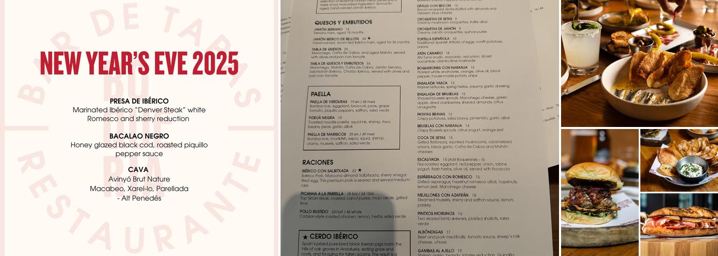 Boqueria Penn Quarter Menu