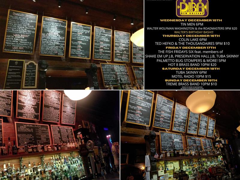 DBA Menu