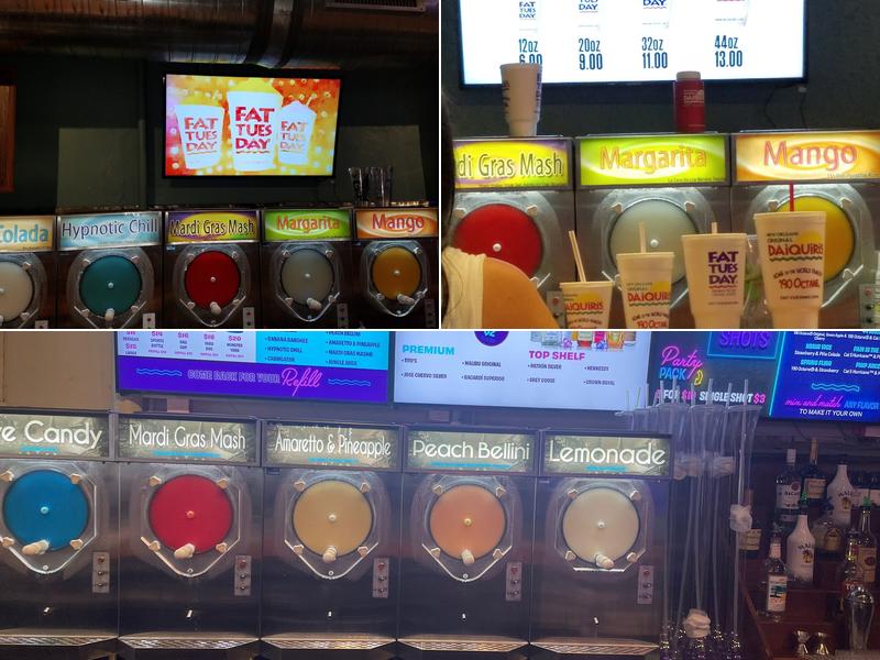 Fat Tuesday Bourbon 1 Menu