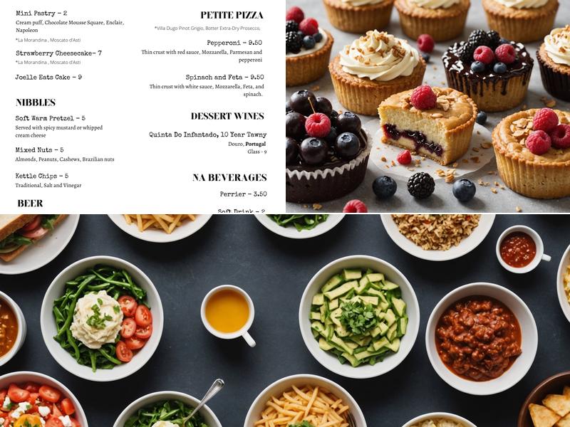 Carnegie Cellars Wine Bar & Kitchen Menu