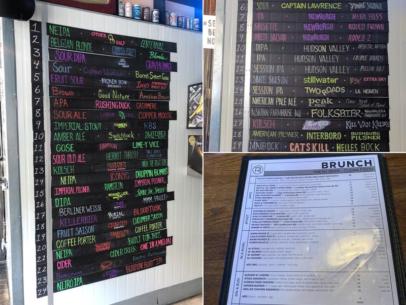 Randolph Beer WBURG Menu