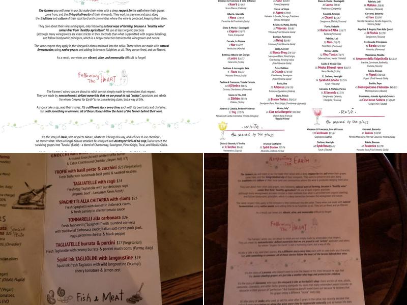 Have & Meyer Menu