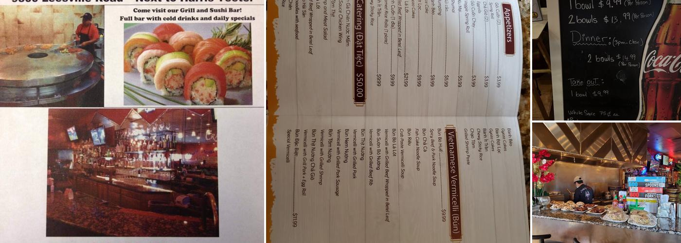 Crazy Fire Mongolian Grill and Bar Menu