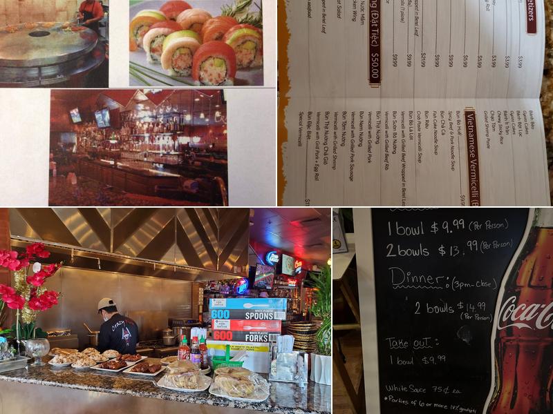 Crazy Fire Mongolian Grill and Bar Menu