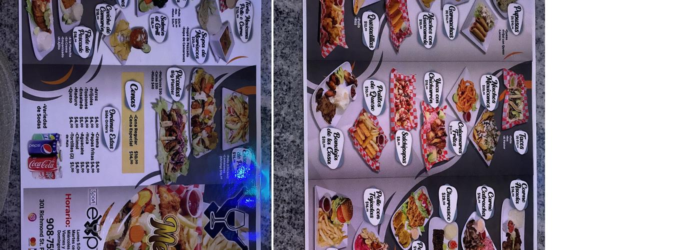 Express Bar Menu