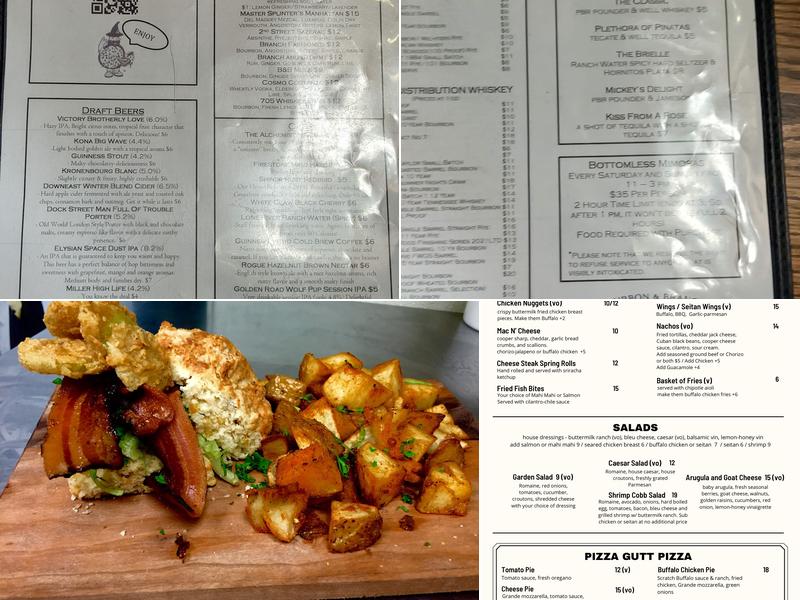 Bourbon & Branch Menu