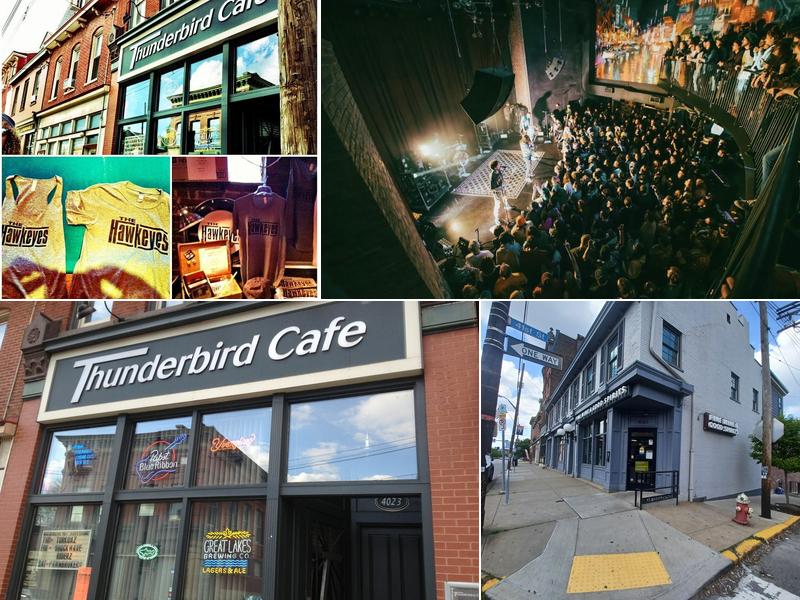 Thunderbird Café & Music Hall 4053 Butler St, Pittsburgh