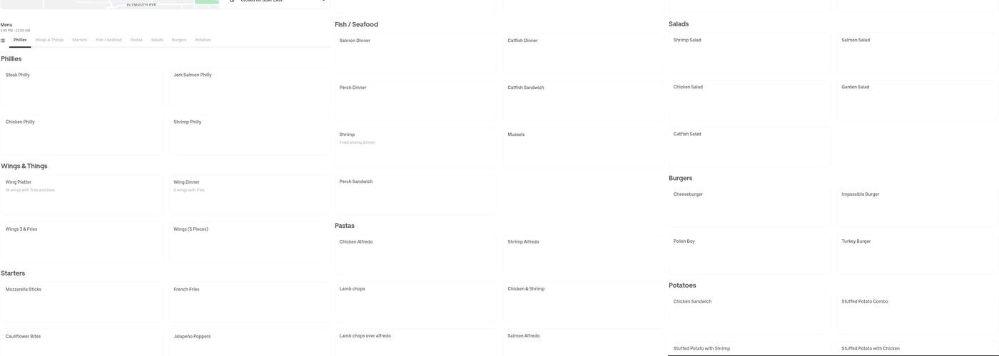 Unkut Lounge Menu