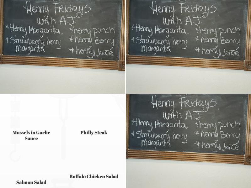 Victory Bistro Ultra Lounge Menu