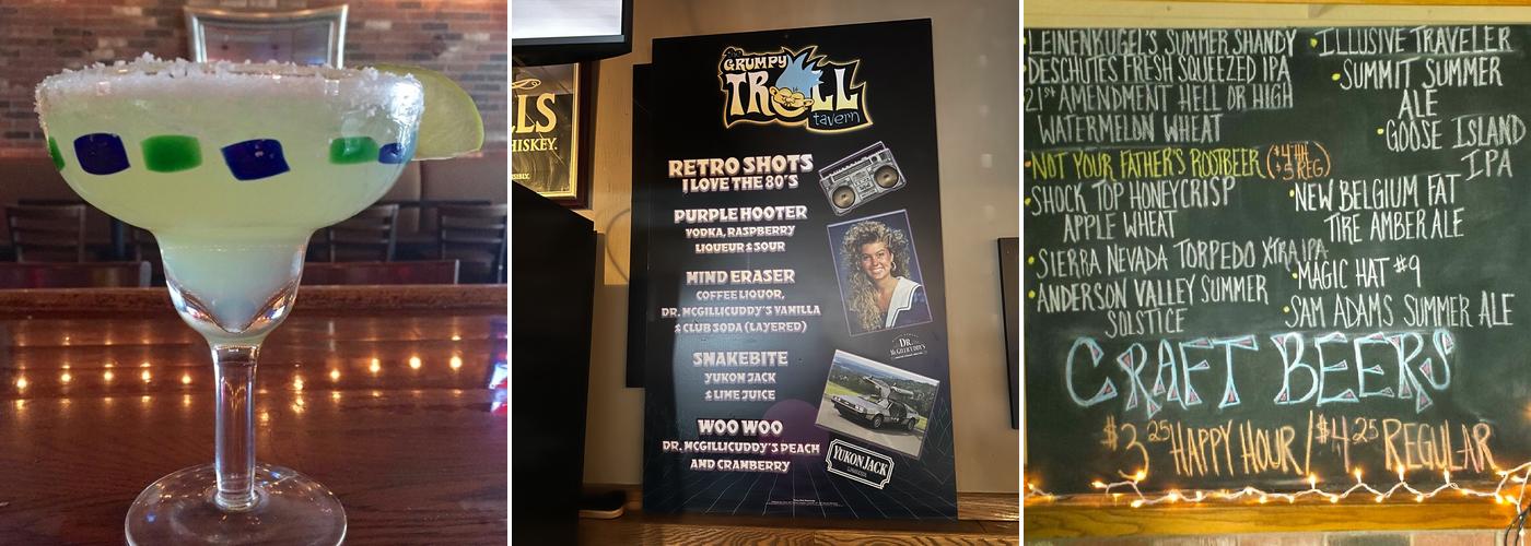 Grumpy Troll Tavern Menu