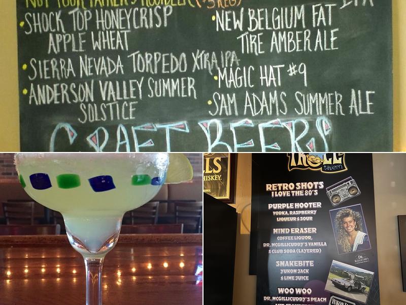 Grumpy Troll Tavern Menu