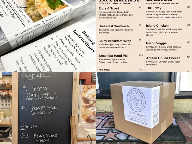 Cheff'n & Eetinn Menu