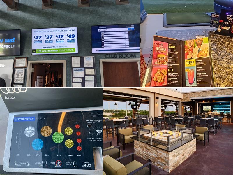 Topgolf Austin Menu