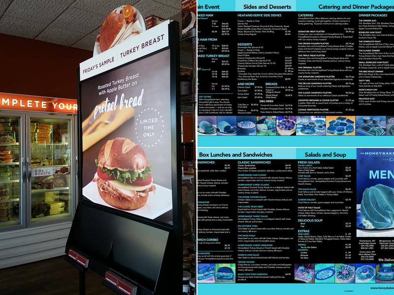 The Honey Baked Ham Company Menu