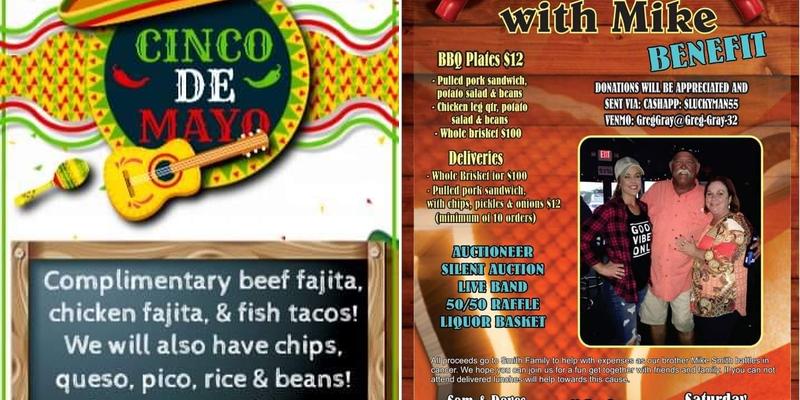 Sam & Dave's Menu