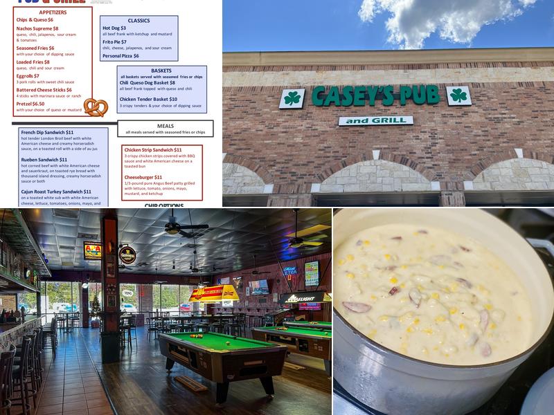 Casey's Pub & Grill 9201 FM 1488 ste 170, Magnolia