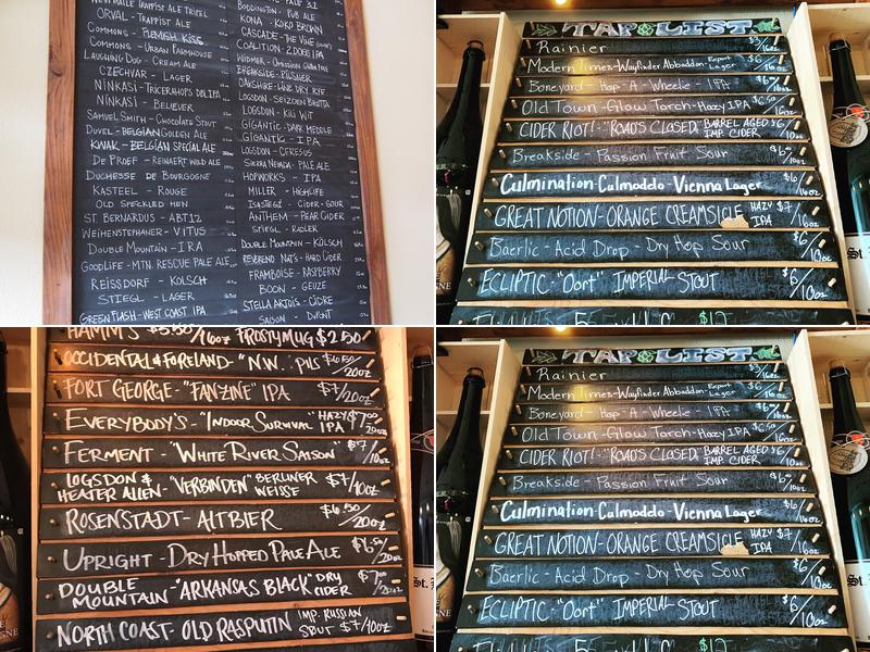 Beer Menu