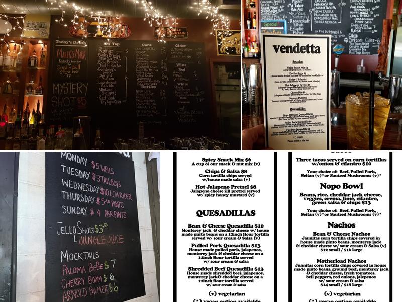 Vendetta Menu