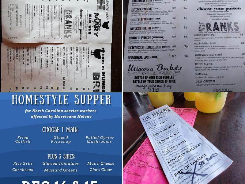 Swift Lounge Menu
