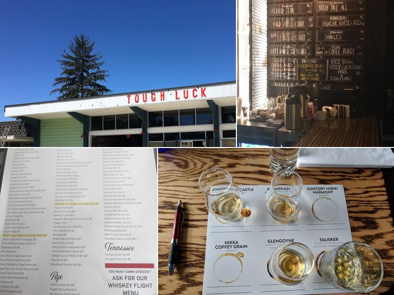 Tough Luck Menu