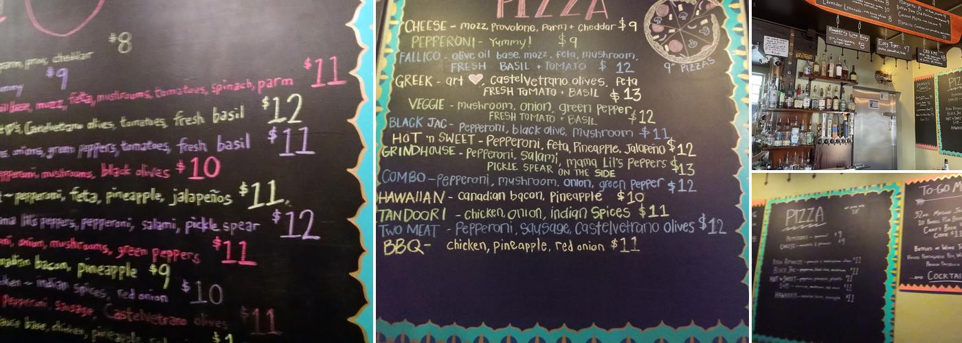 Binks Menu