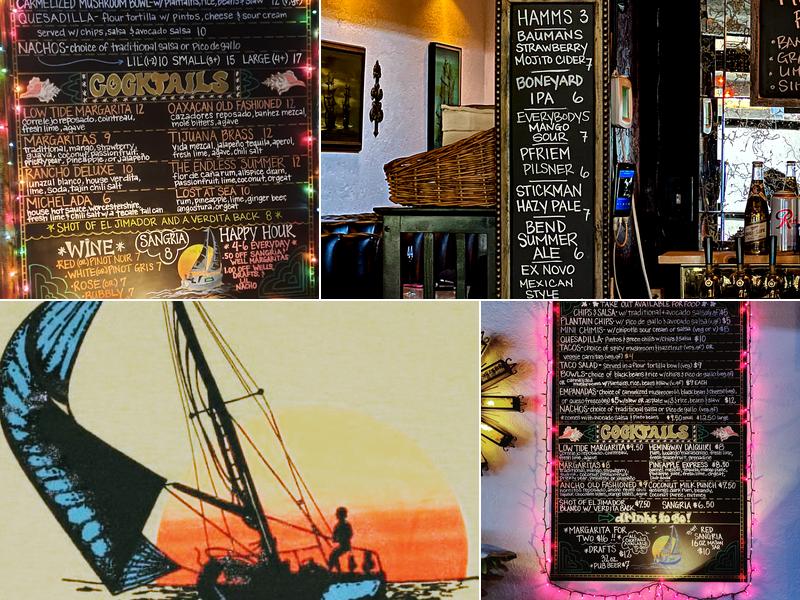 The Low Tide Lounge Menu