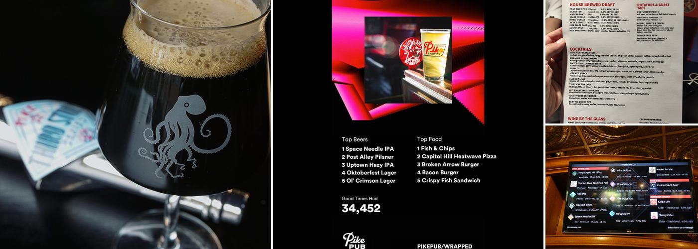 Pike Pub Menu