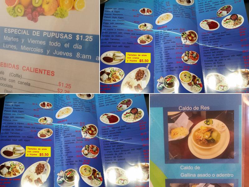 Amanecer Ilobasquense Y Familia Menu