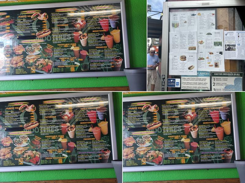 O.B. Smoothies Menu