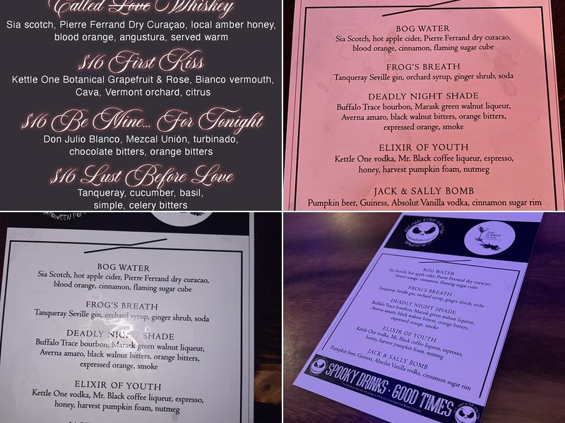 The Summer Place Menu