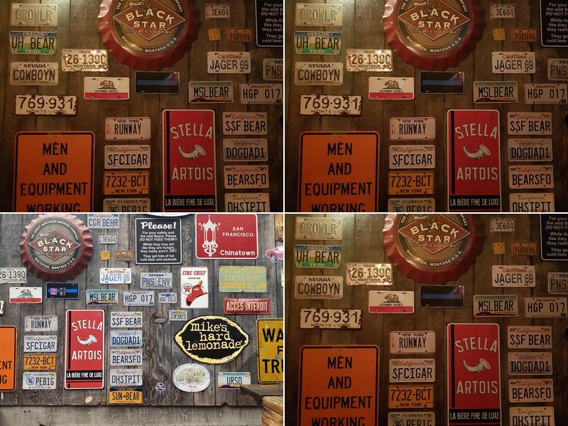 Lone Star Saloon Menu