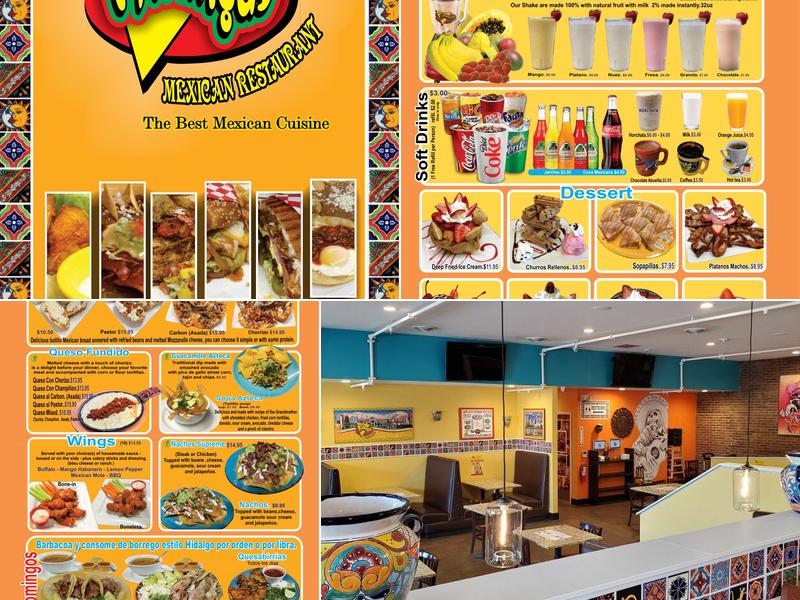 Fritangas Mexican Restaurant Thornton Menu