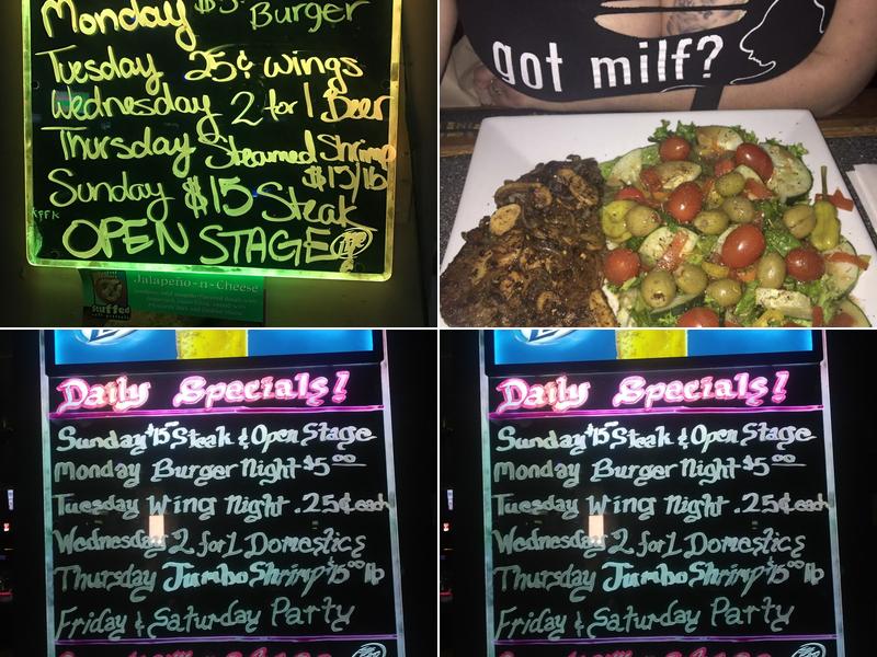 Christina's Female Revue Menu