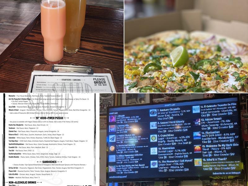 Salud Cerveceria Menu