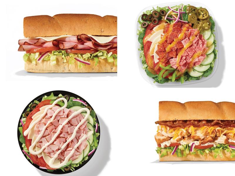 Subway Menu