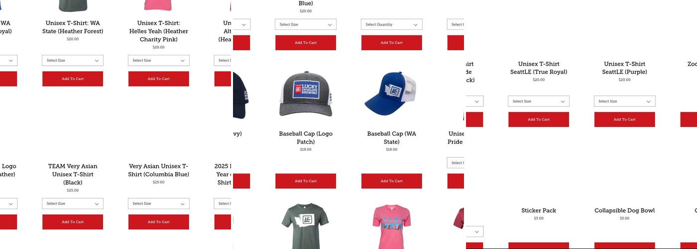 Lucky Envelope Brewing Menu