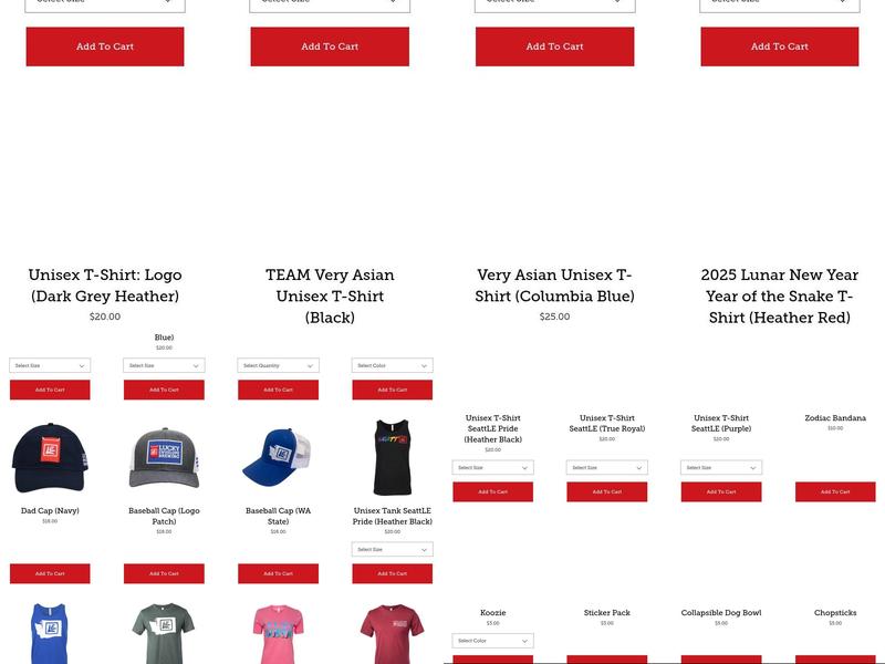 Lucky Envelope Brewing Menu