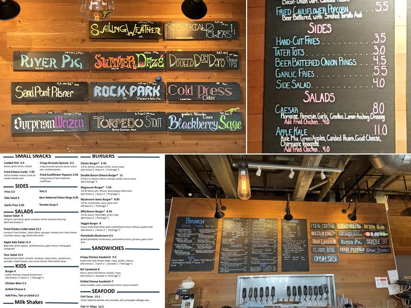 Magnuson Cafe & Brewery Menu