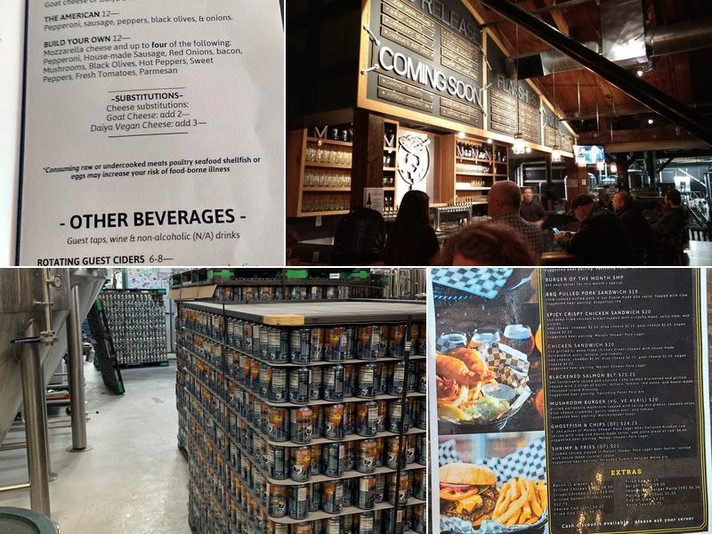 Ghostfish Brewing Company Menu