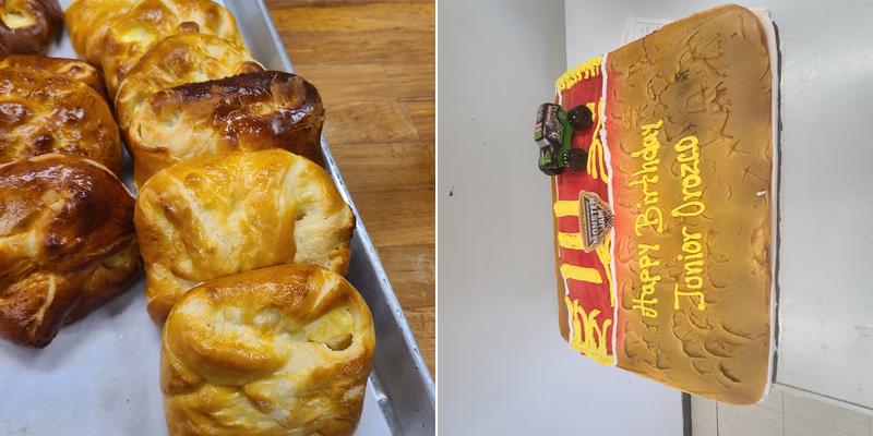 Panadería y pastelería las delicias Menu