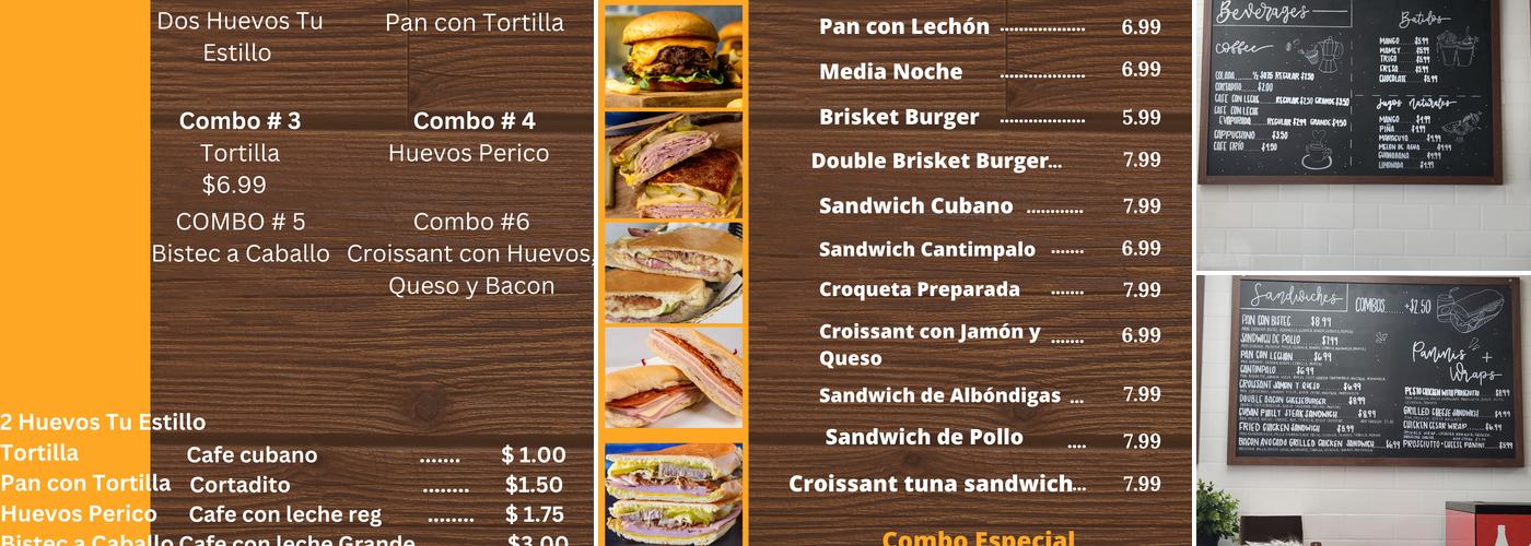 Davy Croquette Bakery Menu