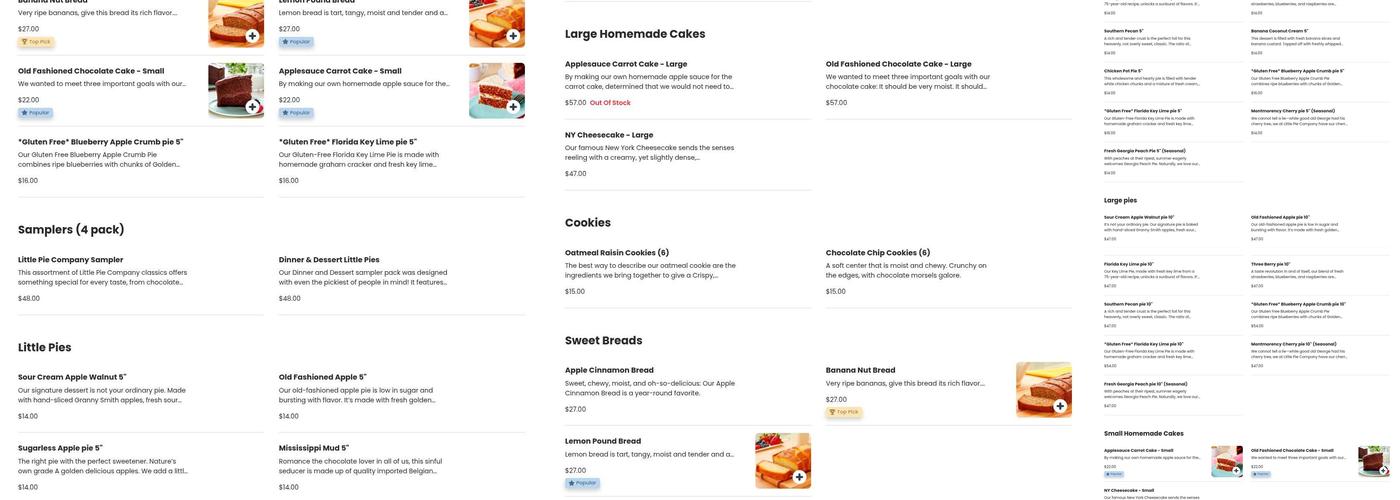 Little Pie Company Menu