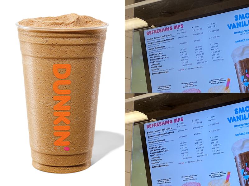 Dunkin' Menu
