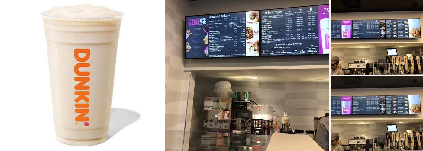 Dunkin' Menu