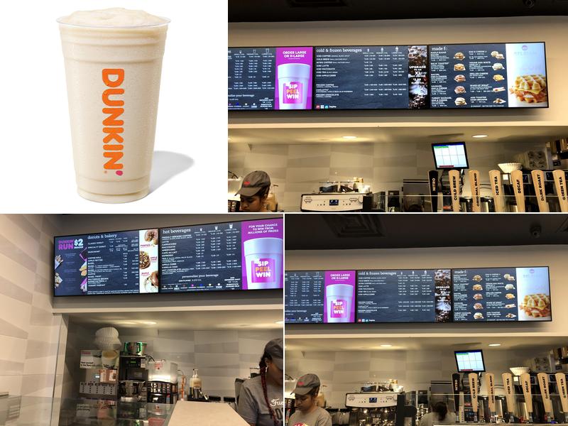 Dunkin' Menu