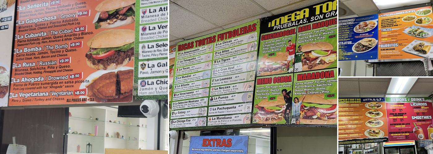 La Baguette Bakery Menu