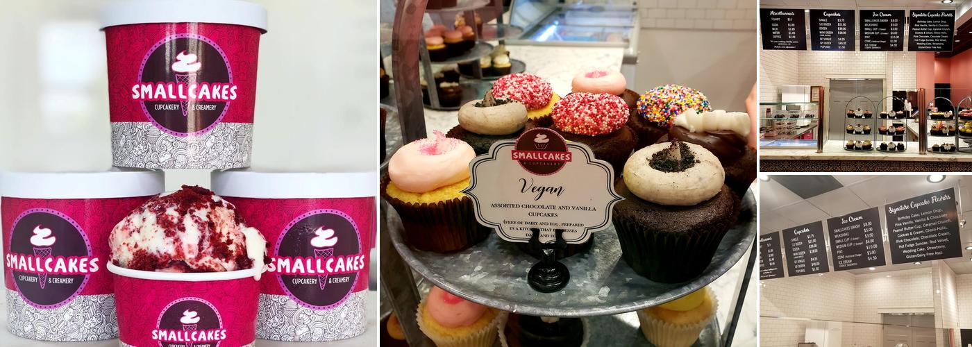Smallcakes Cupcakery & Creamery Menu